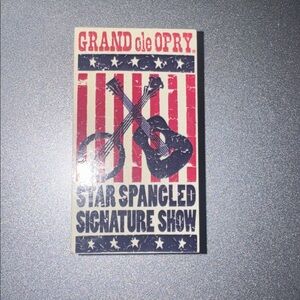 Grand Ole Opry Magnet - Star Spangled Signature Show